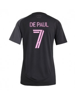 Inter Miami Rodrigo De Paul #7 Replika Borta Kläder Dam 2025-26 Kortärmad